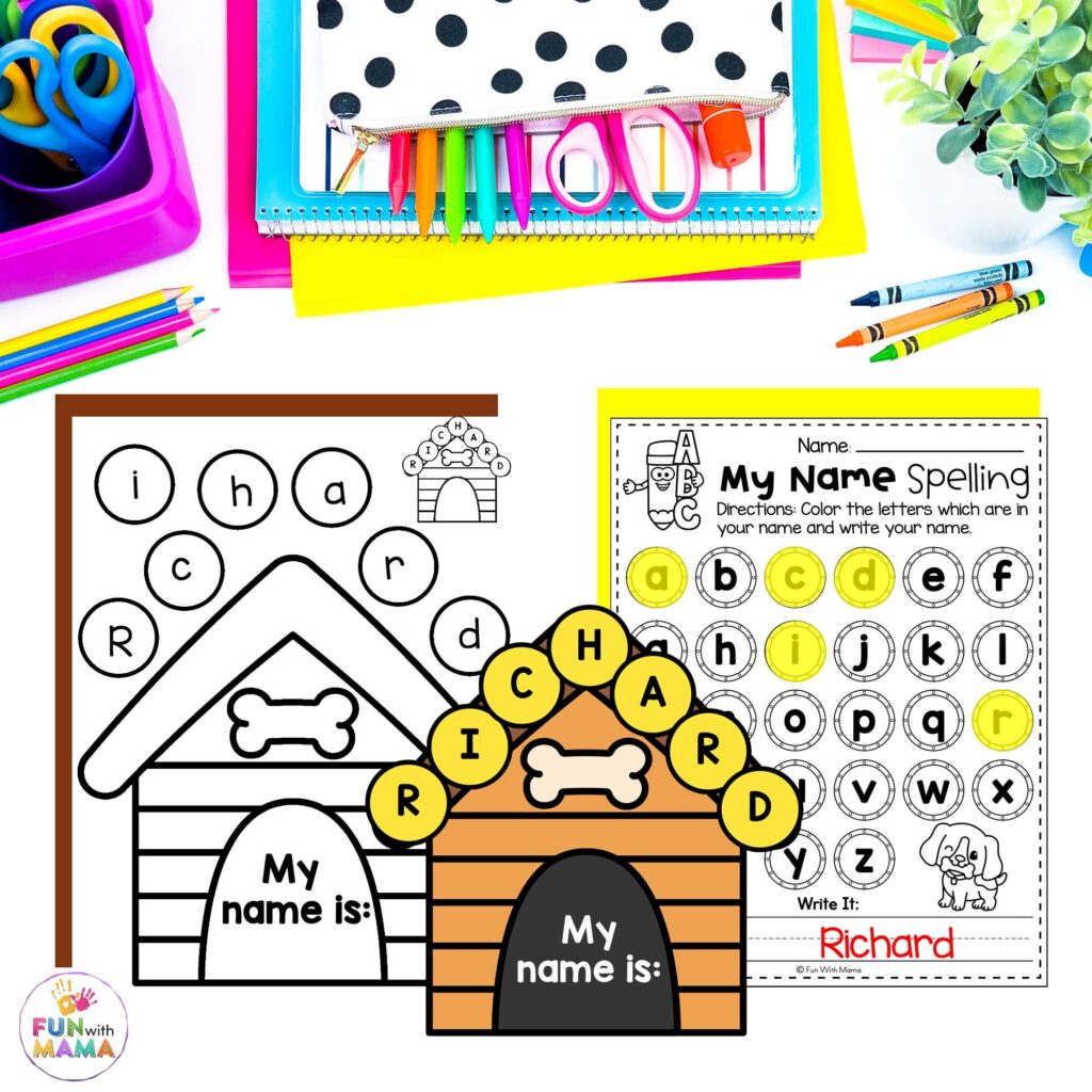 13. Doghouse Name Craft